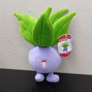 Pokemon Oddish Plush - Green and Purple Soft Toy